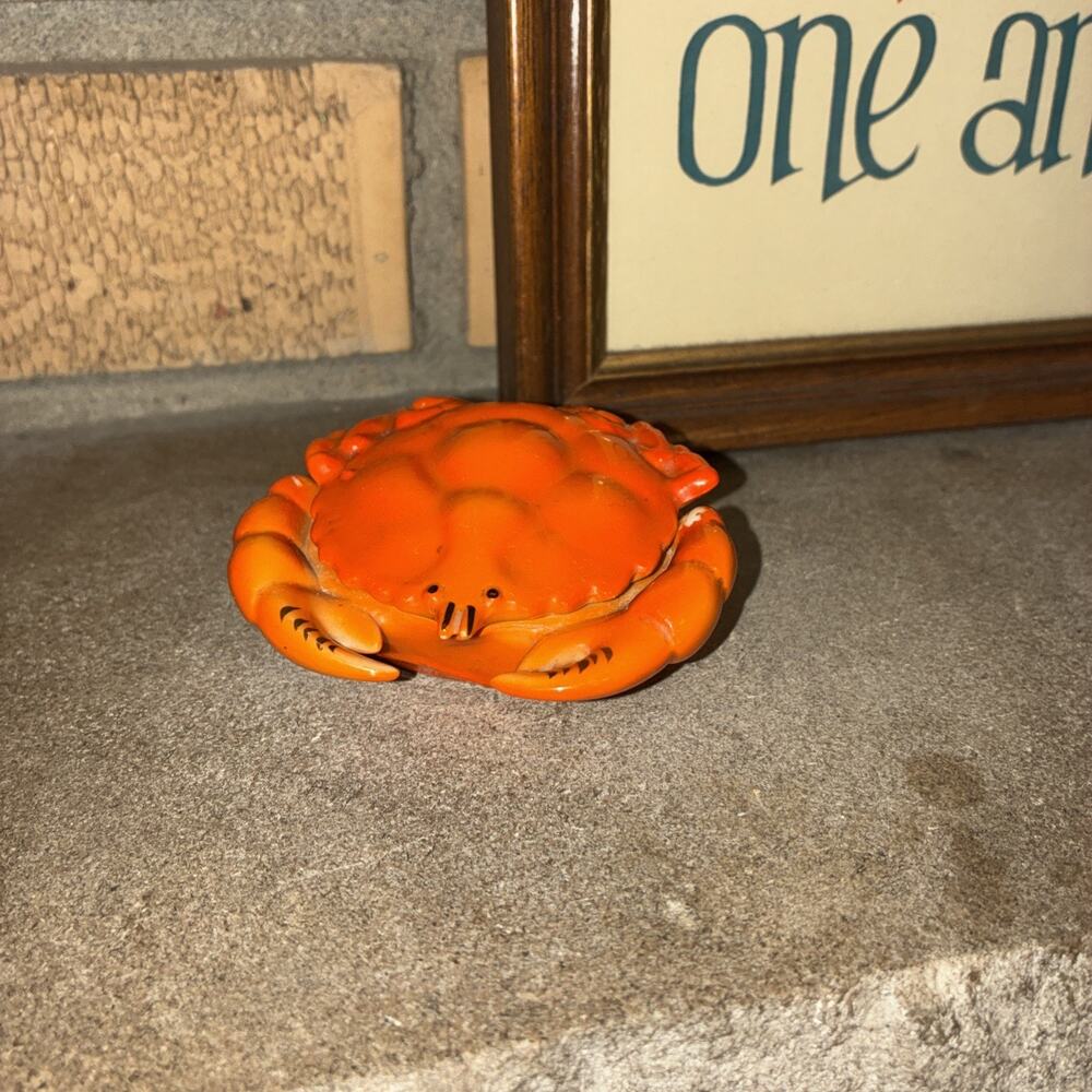 MCM Japan Crab Ceramic Trinket Box